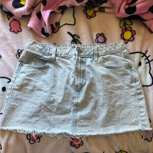 Denim skirt
